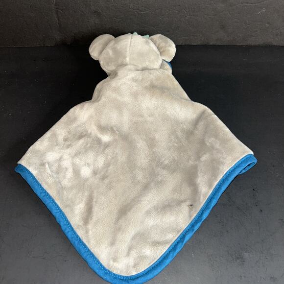 My B Toys Cuddly Gray Koala Bear Koko Dot Security Blanket Baby Lovey 15” Toy - Picture 6 of 8